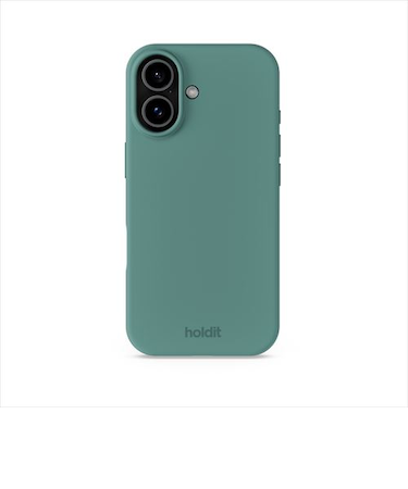 【iPhone17】　ホールディット（holdit）　シリコンケース　16797　緑