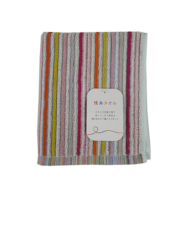 【お買い得】　お買い得タオル　残糸フェイスタオル　34×80cm