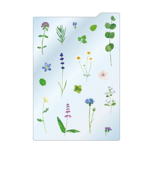 リュリュ　B6下敷き　SJ2602　草木花ハーブ