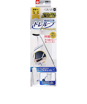 レック　激落ちくん　トレループプレミアム　ハンディ伸縮　グレー
