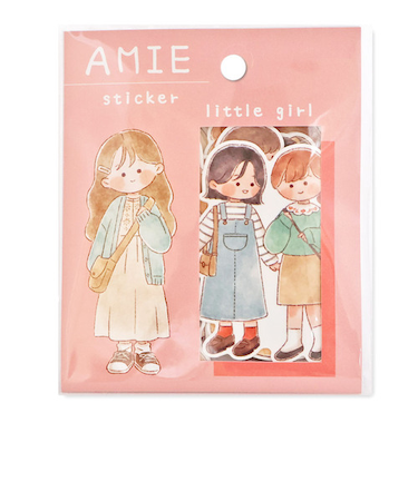 マインドウェイブ　アミ　ステッカー　82553　リトルガール