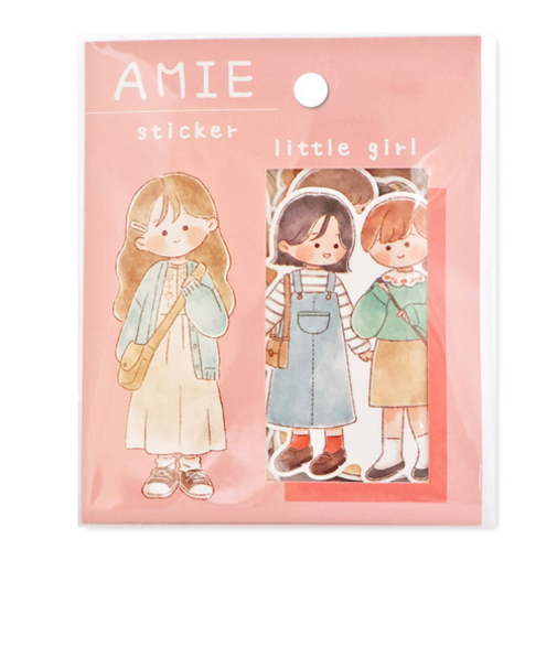 マインドウェイブ　アミ　ステッカー　82553　リトルガール