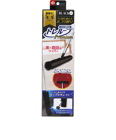 レック　激落ちくん　トレループプレミアム　ワイパー　床・階段用　ブラック