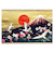 【クリスマス】　チキュウグリーティングス　和風クリスマスカード　富士山　C07－0028