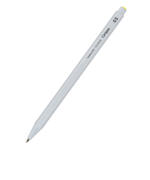 コクヨ（KOKUYO）　キャンパス　サッと芯を入れて書き出せるシャープペンシル　0.5mm　PS-PE105L1-M-1P　グレー