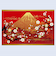 【クリスマス】　チキュウグリーティングス　和風クリスマスカード　富士山　C07－0017