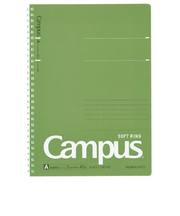 コクヨ（KOKUYO）　キャンパス　ソフトリング　A罫ドット　B5　スS111ATG　グリーン