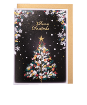 【クリスマス】　イーズプロダクツ　ベーシッククリスマスカード　GX4206