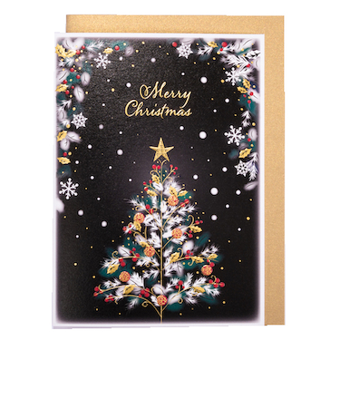 【クリスマス】　イーズプロダクツ　ベーシッククリスマスカード　GX4206
