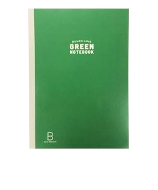 アックスコーポレーション　グリーンノート　B5　B罫　IA-N-30　グリーン
