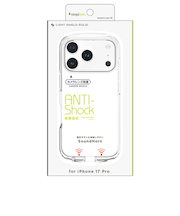 【iPhone17Pro】　シンプリズム（Simplism）　超精密設計衝撃吸収ハイブリッドケース　クリア