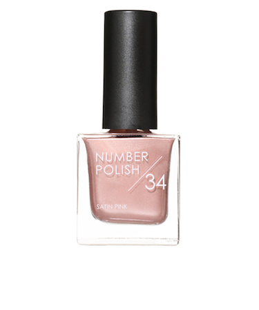 ナンバーポリッシュ（NUMBER　POLISH）　34　SATIN　PINK　8mL