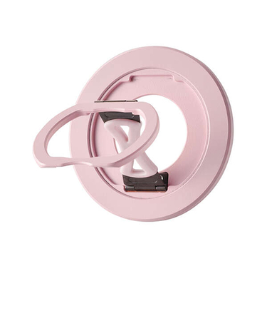 エレコム（ELECOM）　マグキープ（MAGKEEP）　マグネットスマホリング　スリム　P-STRMKSLPN　ピンク