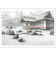 【クリスマス】　グリーティングライフ　和風ミニサンタカード　SJ－75　金剛峯寺