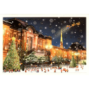 【クリスマス】　グリーティングライフ　ミニサンタカード　S－360
