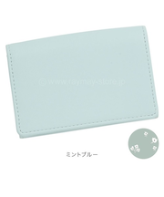 ノフェス（nofes）　ネームカードケース　NSN1215　ミントブルー