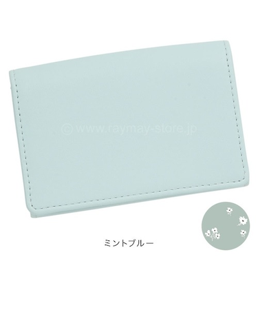 ノフェス（nofes）　ネームカードケース　NSN1215　ミントブルー