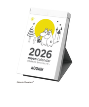 【2026年版・日めくり】　新日本カレンダー　ムーミン　月の満ち欠け日めくり　4460