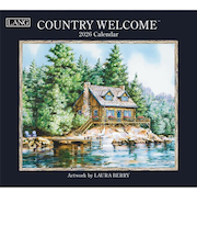 【2026年版・壁掛】　ラング（LANG）　COUNTRY　WELCOME