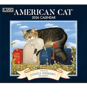 【2026年版・壁掛】 ラング(LANG) AMERICAN CAT