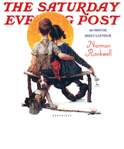 【2026年版・壁掛】Graphique de France ノーマン・ロックウェル Saturday Evening Post EP版