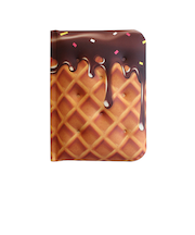 ライツリー（LIGHTREE）　パスポートケース（PASSPORT　CASE）　CHOCO　WAFFLE