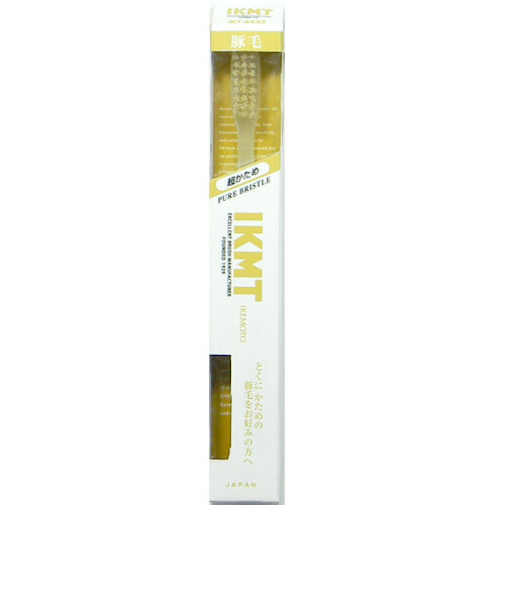 イケモト（IKMT）　豚毛歯ブラシ　レギュラーヘッド　IKT9433
