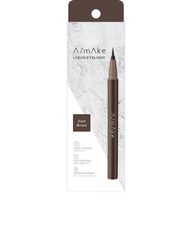 エーメイク（A/mAke）　マットリキッドアイライナー　R　ダークブラウン　0.5mL