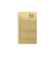 【2026年1月始まり】　レッツ（LETTS）　レディデイト　ミディアムポケット　ウィークリーホリゾンタル　TLADYSLIM　ゴールド　日曜始まり