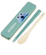 スケーター(Skater) 抗菌食洗機対応 音が鳴らないコンビセット CCS3SAAG パペットスンスン