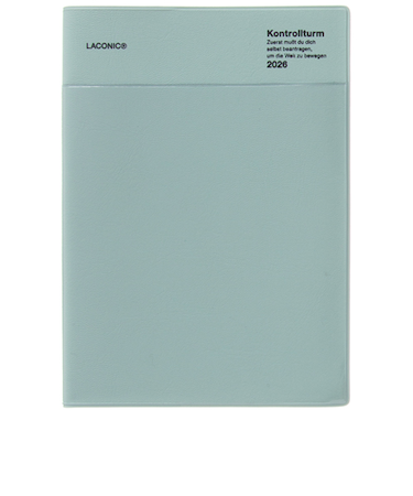 【2025年12月始まり】　ラコニック（LACONIC）　仕事計画　ワークダイアリー　ポケット　B6　ウィークリーバーチカルレフト　LID109-240　ミント
