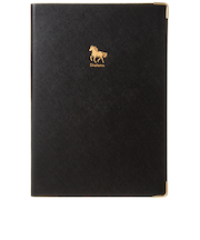 【2025年12月始まり】　ラコニック（LACONIC）　仕事計画　ダイアリー　十二支手帳　B6　ウィークリーブロック　LKD85-260　ブラック　月曜始まり