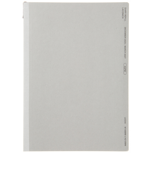 【2025年12月始まり】　ラコニック（LACONIC）　仕事計画　プレミアムマンスリー　リフィル　A5　マンスリーブロック　LED30-160　月曜始まり