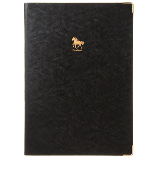 【2025年12月始まり】　ラコニック（LACONIC）　仕事計画　ダイアリー　十二支手帳　A5　マンスリーブロック　LAMD93-180　ブラック　月曜始まり