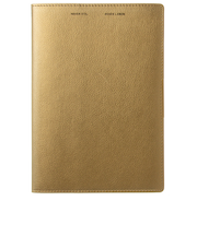 【2025年12月始まり】　ラコニック（LACONIC）　仕事計画　プレミアムマンスリー　メタリック合皮　A5　マンスリーブロック　LED29-330　ゴールド