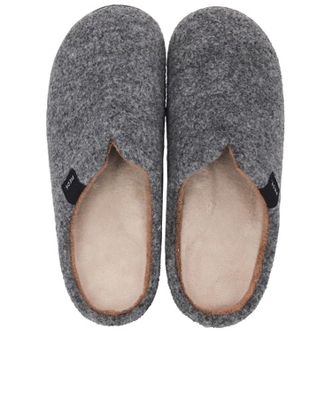ダイカイ　ピエーデ　ソフトインソール　フェルトスリッパ　L　グレー