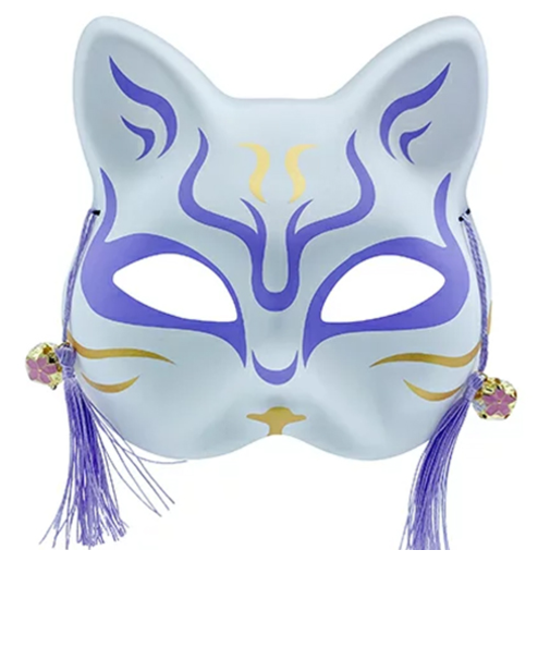 キッシーズ　推祭（おまつり）　猫面大　64795　パープル