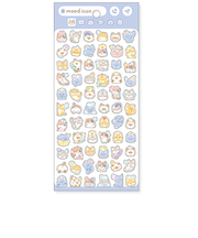 マインドウェイブ　ムードアイコンステッカー　82497　ねこ