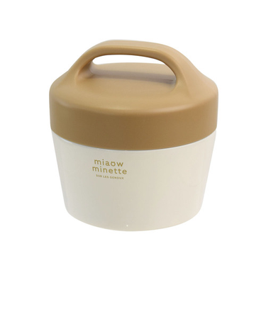 サブヒロモリ　にゃお　2WAYサーモキャリーランチ　550mL　ホワイト