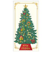 【クリスマス】アートプリントジャパン　シャイニーツリーポップアップ　グリーン