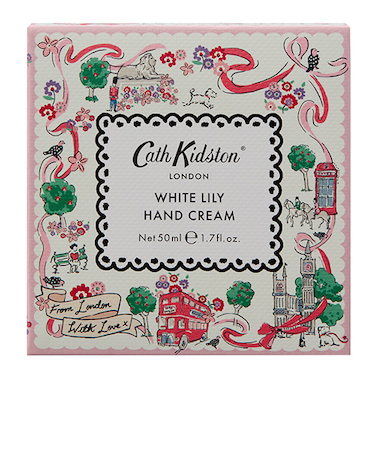 キャスキッドソン（CathKidston）　ハンドクリーム　ぺブル　ホワイトリリーの香り　50mL