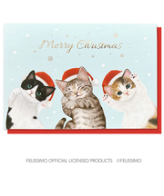 【クリスマス】　アクティブコーポレーション　猫部　クリスマスポップアップカード　CMG－608