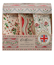 キャスキッドソン（CathKidston）　ハンドクリーム　トリオ　フラワーバッド