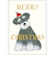 【クリスマス】　グリーティングライフ　米津祐介　クリスマス　ミニカード　YZ－397　シュナウザー