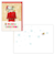 【クリスマス】　ホールマーク（Hallmark）　二つ折りクリスマスカード　USAデザイン　826956　スヌーピーコミック屋根の上で