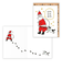 【クリスマス】　ホールマーク（Hallmark）　二つ折りクリスマスカード　828332　おっサンタと犬2