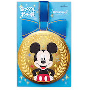 【年賀用品】　ホールマーク（Hallmark）　年賀ポチ袋　ディズニー　ミッキー　メダルⅢ　837501