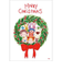 【クリスマス】　グリーティングライフ　クリスマスココミニカード　RY－894　リース