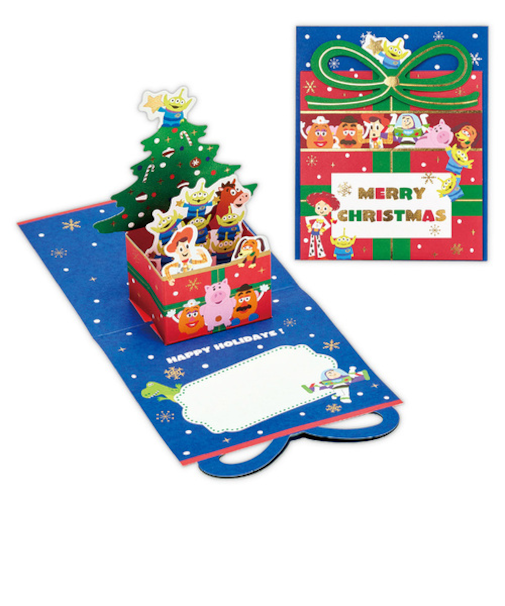 【クリスマス】　ホールマーク（Hallmark）　立体クリスマスカード　828592　ディズニー　トイ・ストーリー　プレゼントBOX2