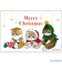 【クリスマス】　アクティブコーポレーション　クリスマスモフサンドポストカード　CMP－376